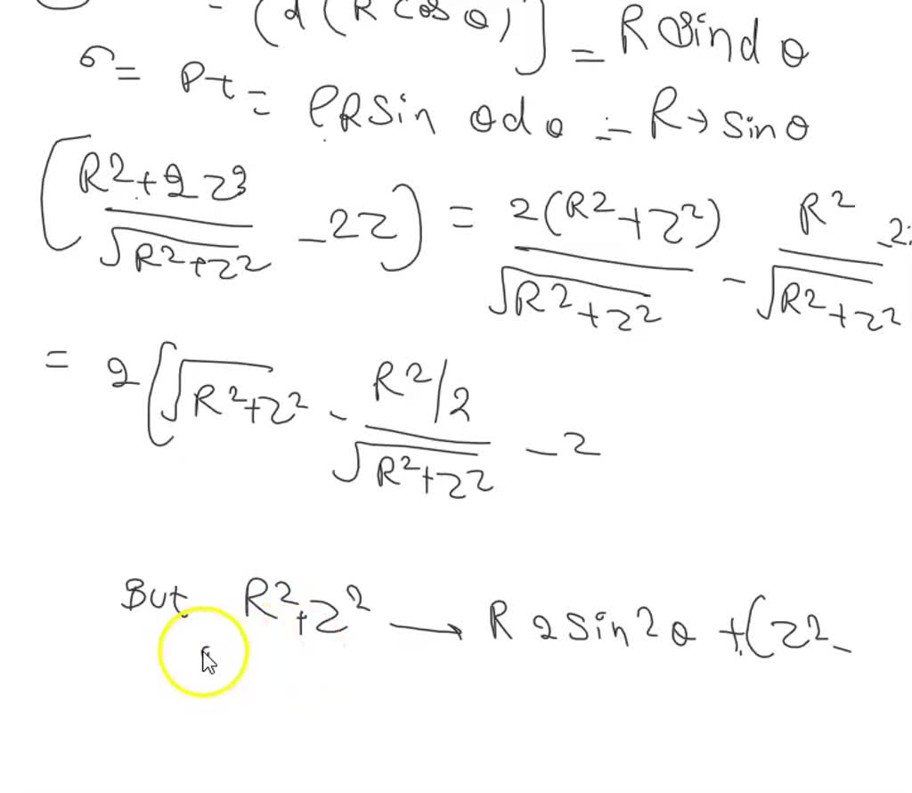 Solved Find The Magnetic Field At A Point Z R On The Axis Of A The