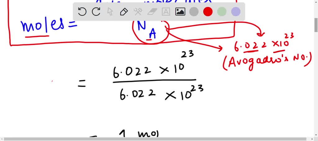 Solved Calculate The Volume Occupied At Stp By Molecules