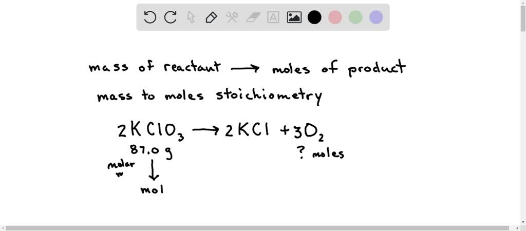 SOLVED Potassium Chlorate Is Heated Causing It To Decompose Into