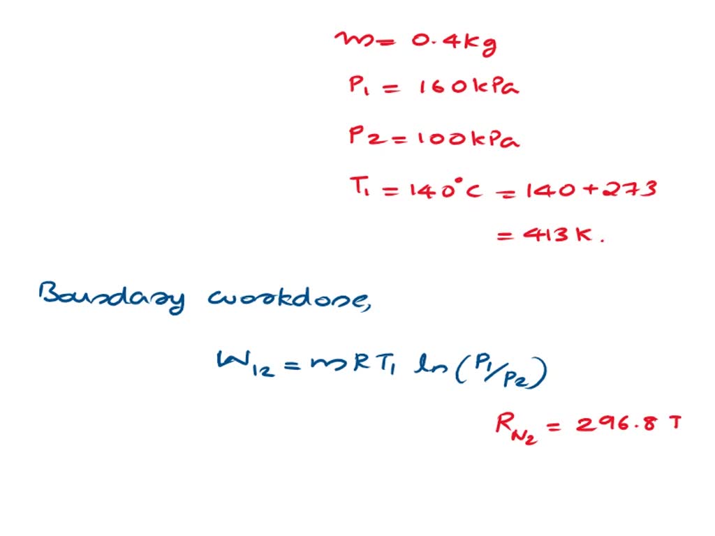 SOLVED A Piston Cylinder Device Initially Contains 2 Kg Of Nitrogen