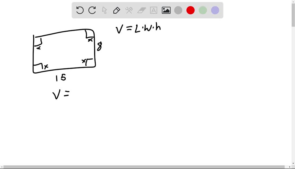 SOLVED By Cutting Away Identical Squares From Each Corner Of A