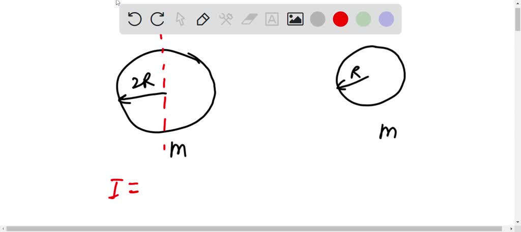 Solved Two Uniform Solid Spheres Have The Same Mass But One Has Twice