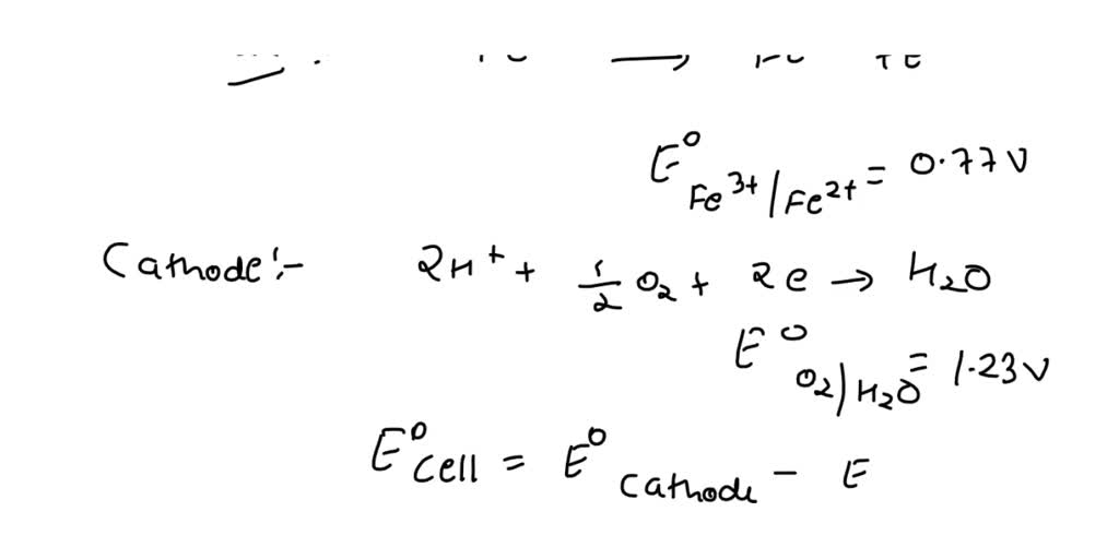 SOLVED Using Standard Electrode Potentials From Table S In Textbook