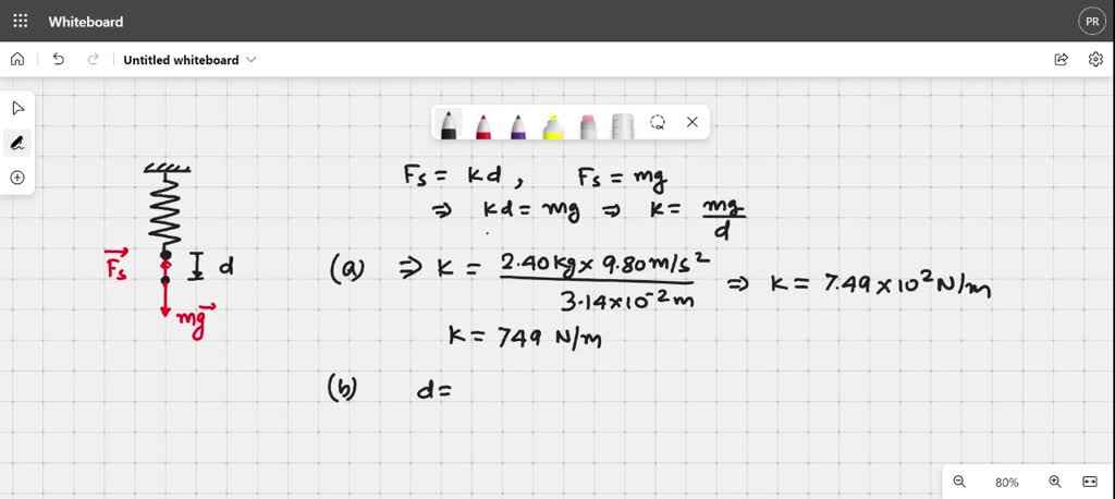 Solved When A Kg Object Is Hung Vertically On A Certain Light