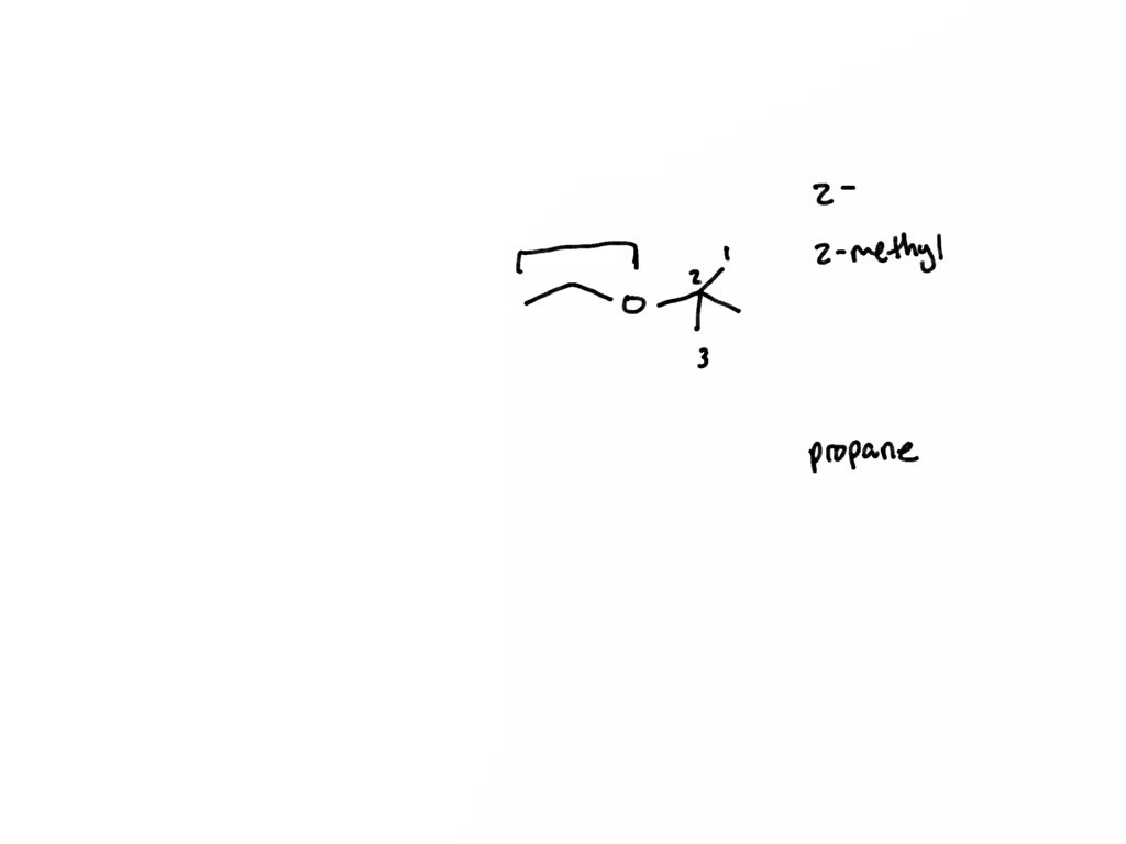 SOLVED Draw The Structure And Give An IUPAC Name For The Compound