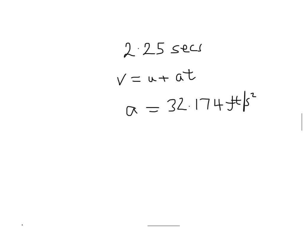 What Is The Velocity In Ft S Of Sandbag After It Is Released