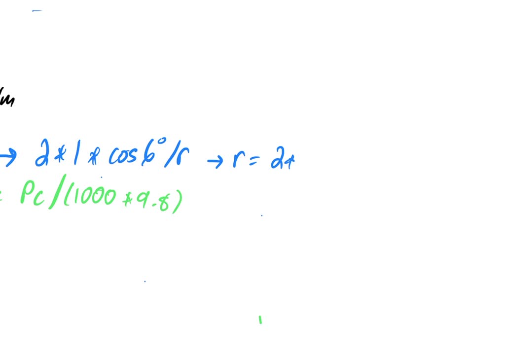 Solved A Capillary Tube Is Immersed Vertically In A Water Container