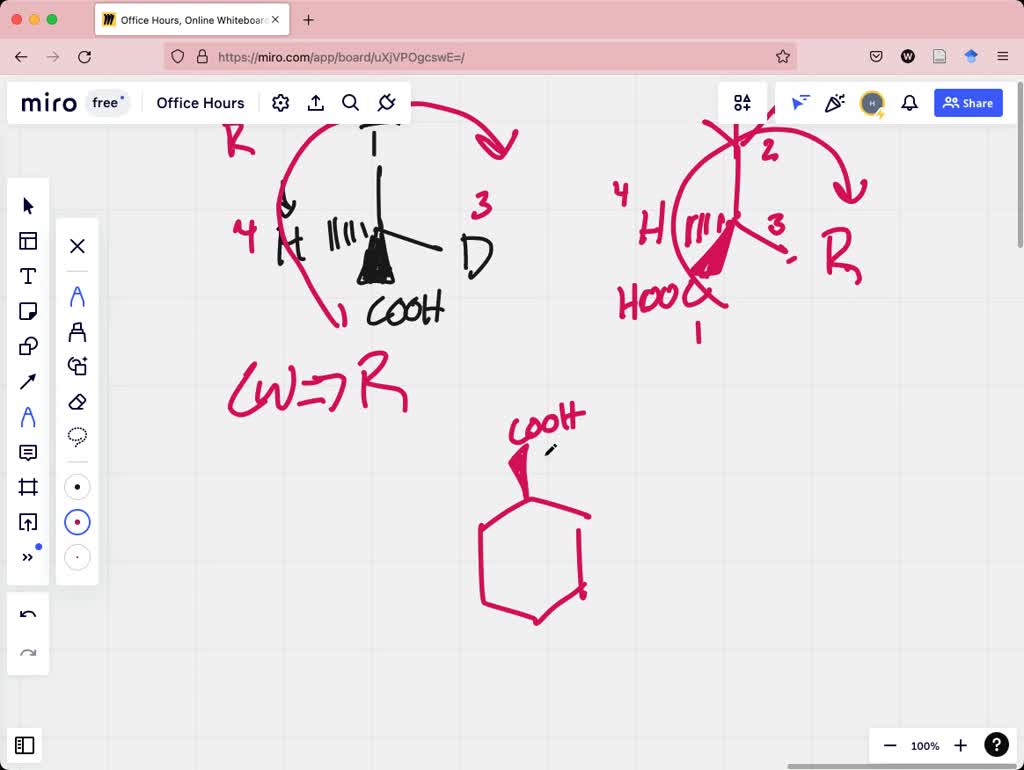 Solved Determine The R Or Designation For Each Molecule Below C Ch