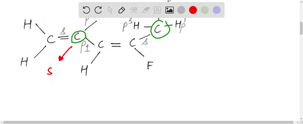 Solved Consider The Molecule Below Determine The Hybridization At