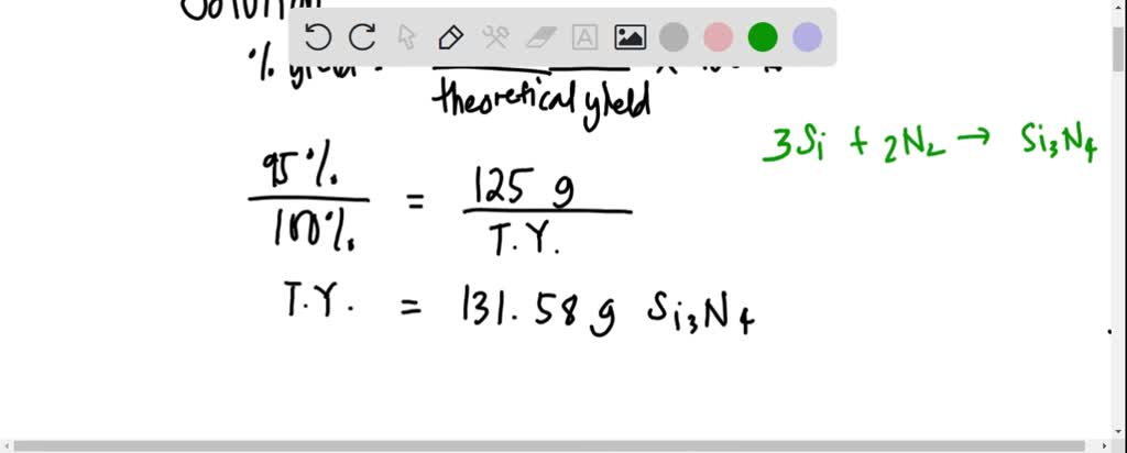 Silicon Nitride Si N Is Made By Combining Si And Nitrogen Gas At A