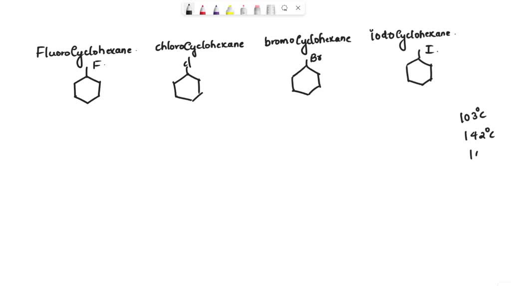 Solved Match The Four Boiling Points C C C And