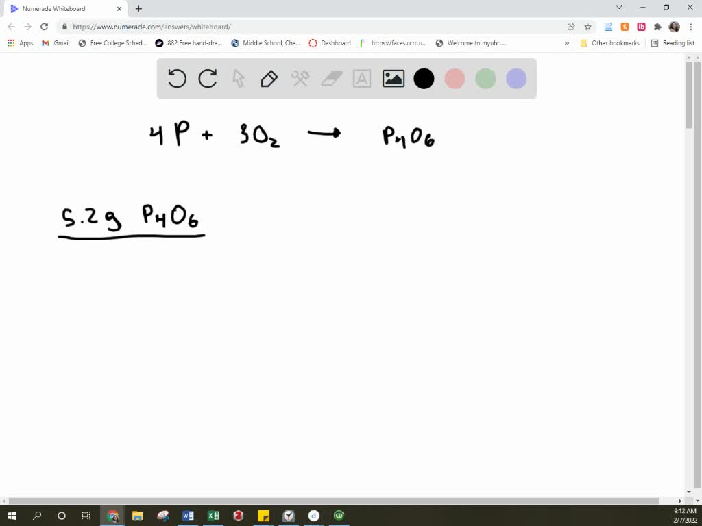 Solved Calculate Number Of Moles Of O Required To React With