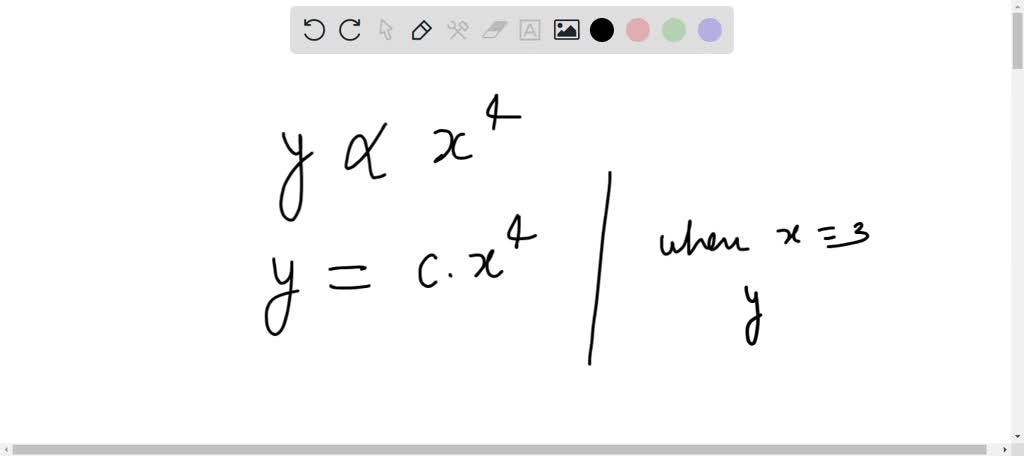 Solved Write An Equation Describing The Relationship Of The Given