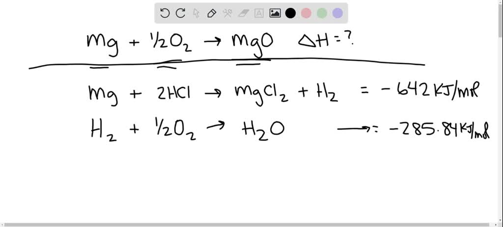 Solved Text Calorimetry Hess S Law Lab Pre Lab Questions Write The