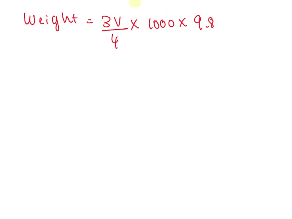 An Object Floats In A Liquid Of Density Kg M With One