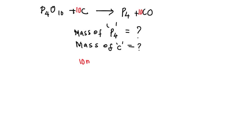 Solved The Element Phosphorus Is Manufactured From A Mixture Of