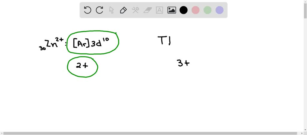 Solved A Predict The Two Most Stable Ions For Thallium Tl Z B