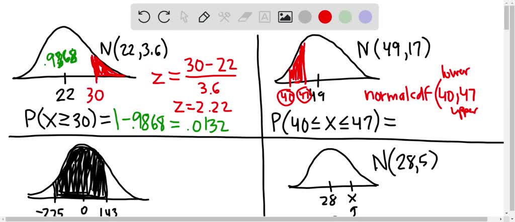 SOLVED A Assume That X Has A Normal Distribution With The Specified