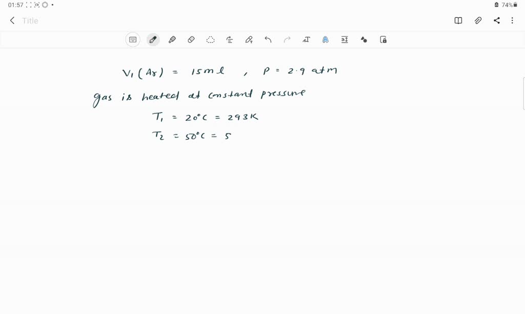 SOLVED A Sample Of Argon Gas At 292 K And 2 03 Atm Occupies A Volume