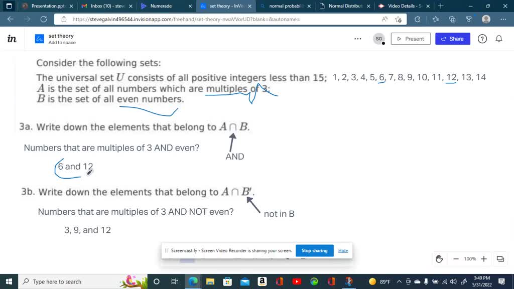 Solved Answer This Please Thank You Consider The Following Sets The