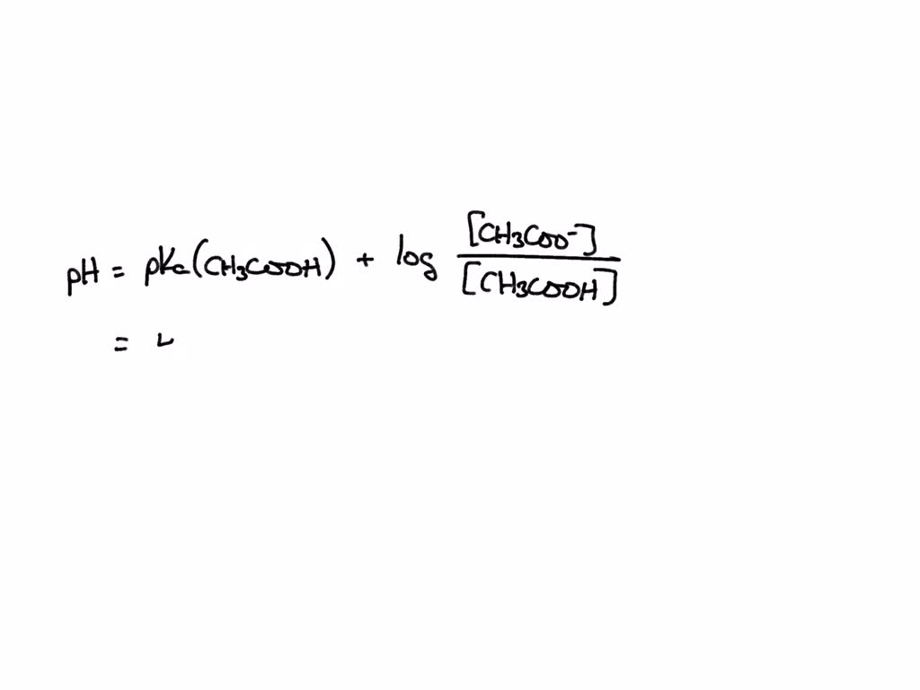 SOLVED Calculate The PH Of A Buffer Solution When Mixing 500 Ml Of 0 1