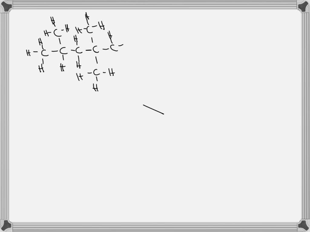 Solved Draw The Correct Bond Line Structure For The Following Compound