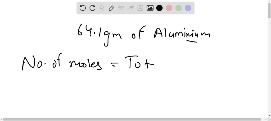 SOLVED Calculate The Number Of Moles In Each Of The Following Masses