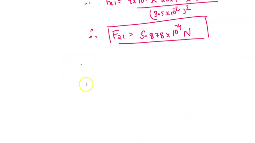 Solved Given The Two Charged Particles Shown In The Figure De Find