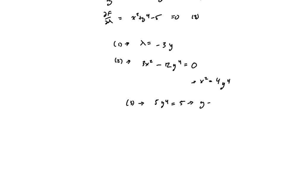 This Extreme Value Problem Has A Solution With Both A Maximum Value And