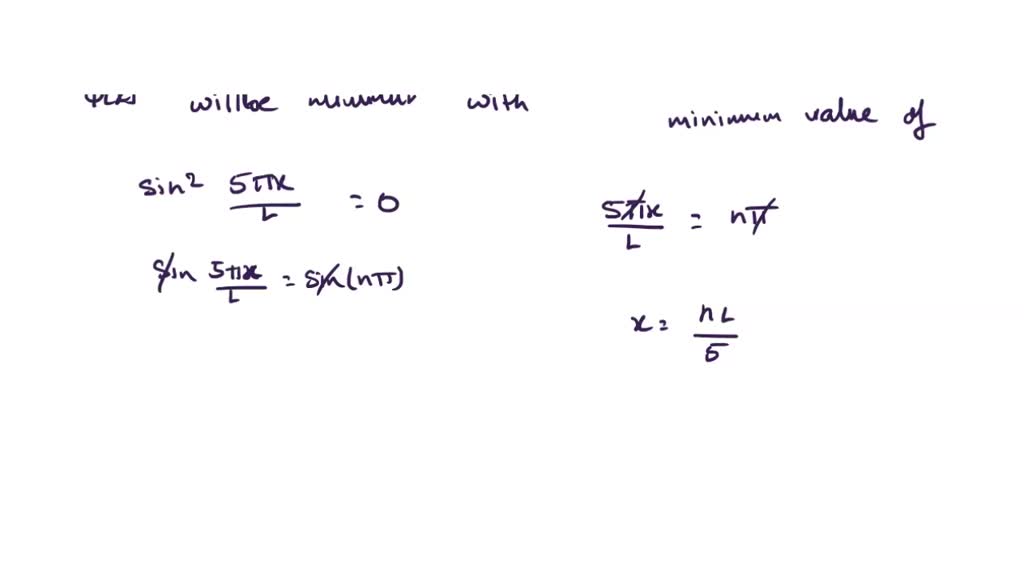 Solved D A For A Particle In A Box Of Length L And In The State