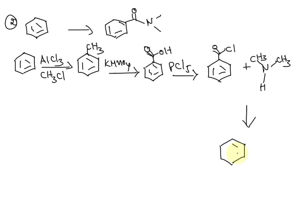 Solved Starting With Benzene And Using Any Other Necessary