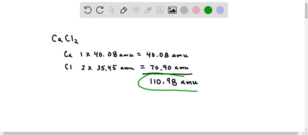 Solved Calculate The Formula Mass Of Each Compound Keep At Least One