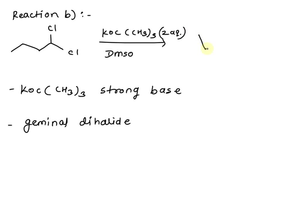 SOLVED Problem 8 23 Draw The Alkynes Formed In Each Reaction Two