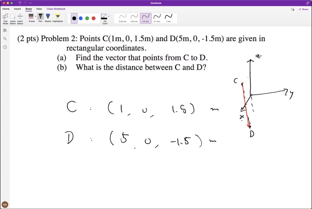 Solved Diketahui Titik A B C Dan D A