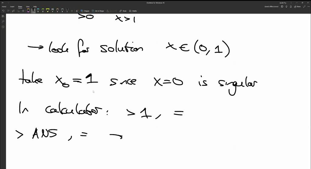 SOLVED Use The Newton Raphson Method To Find A Numerical Approximation