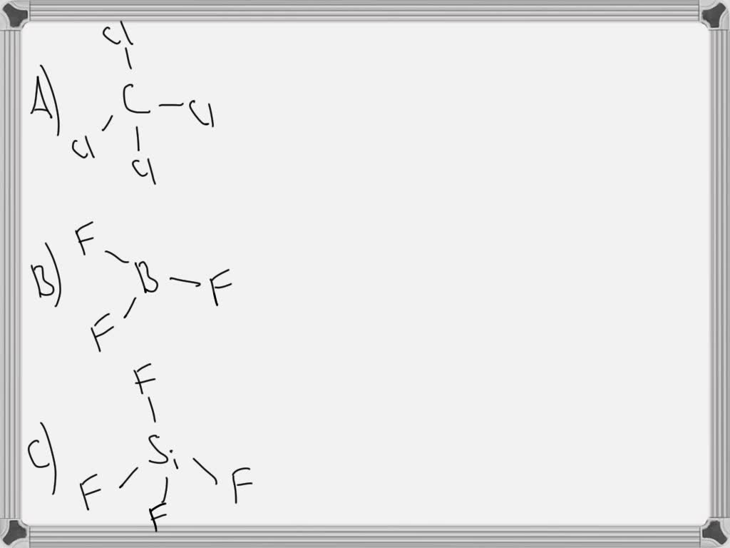 Solved Which Substance Has The Highest Boiling Point A Ccl B Bf C