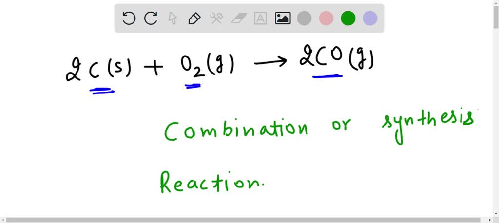 Solved Look At The Following Reaction C S O G Co G