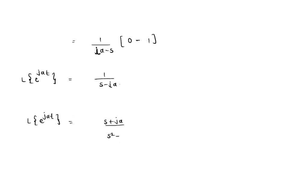 SOLVED Find The Laplace Transform Of Sin At Sin Bt Using The