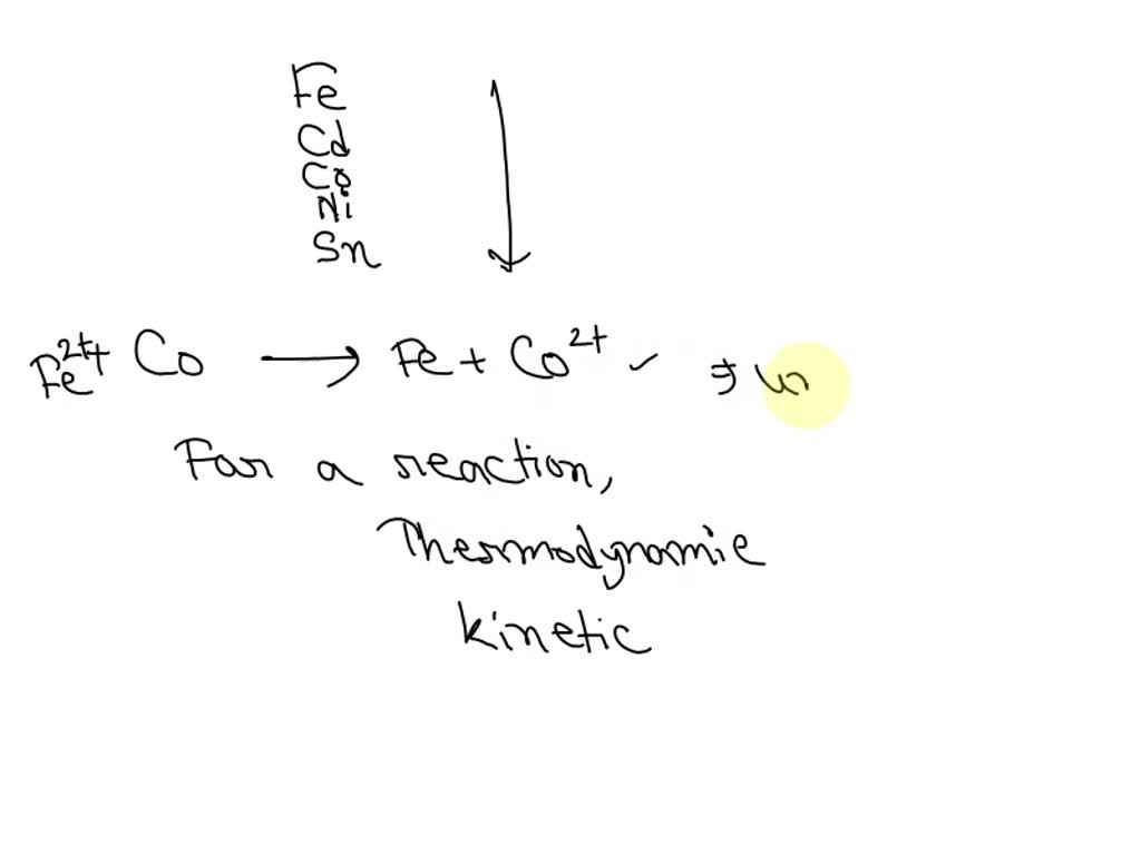 Solved Which Metal In The Activity Series Is Oxidized With An Sn