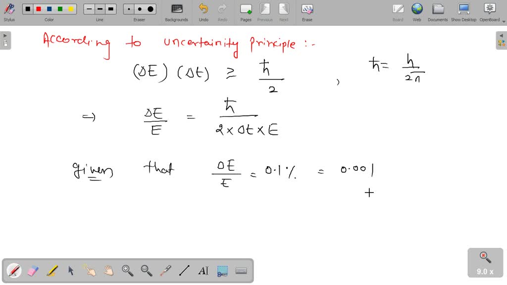 Solved M M Q How Much Time Is Needed To Measure The Kinetic