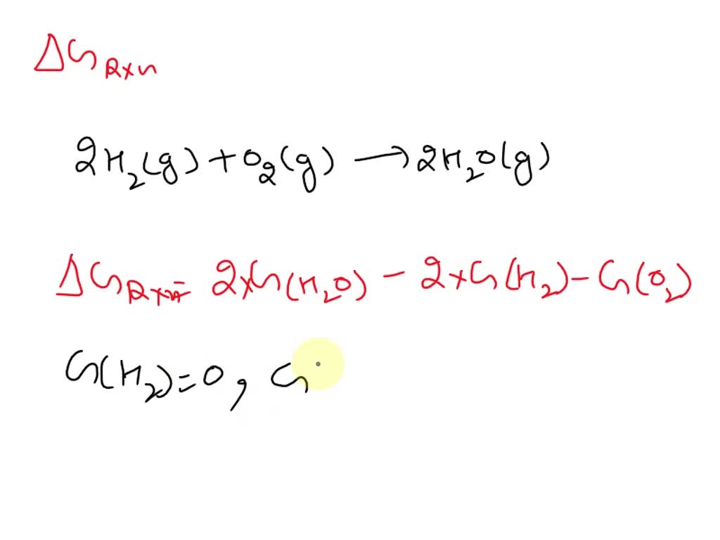 Solved Calculating Standard Reaction Free Energy From Standard Free