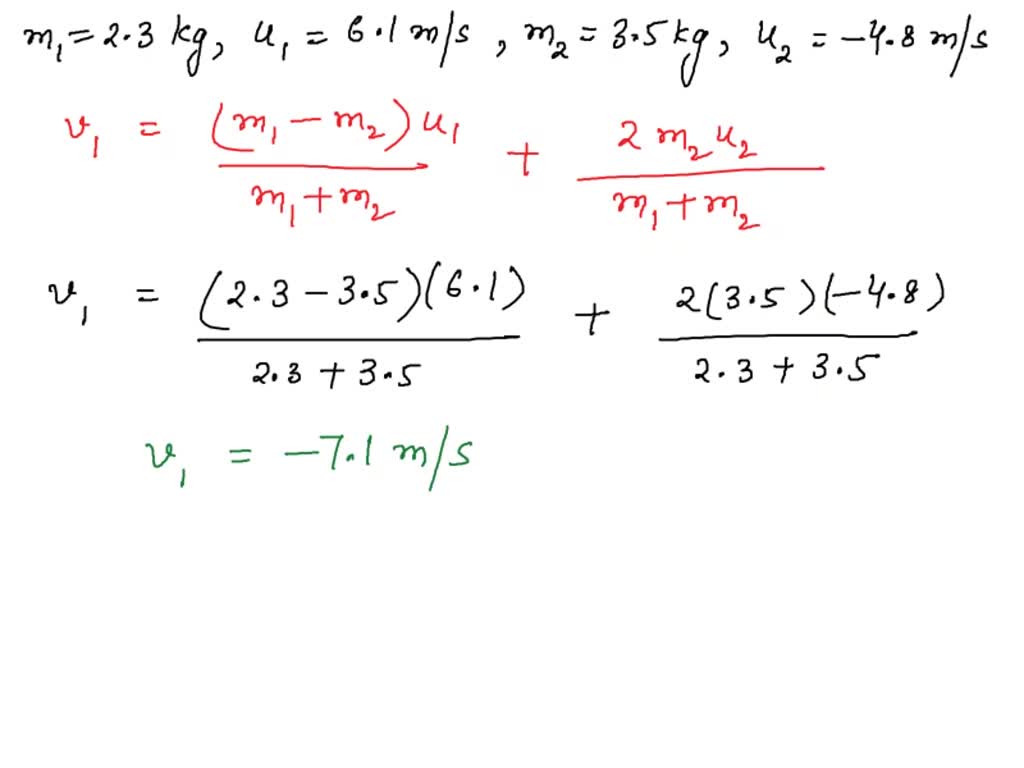 Solved A Kg Object Traveling At M S Collides Head On With A