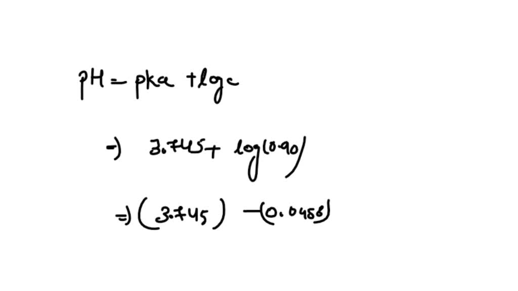 SOLVED Calculate H OH PH POH Of The Following Buffered