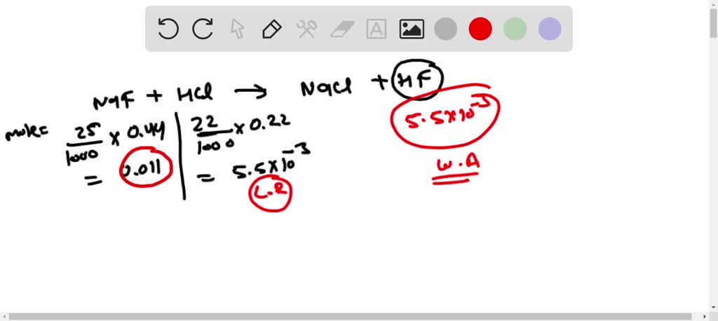 SOLVED A Buffer Is Prepared By Combining 25 ML Of 0 44M NaF Aq With