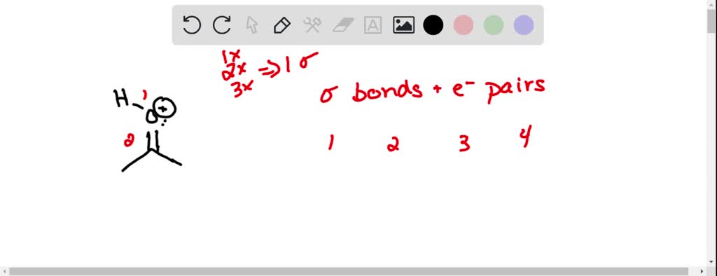 Solved What Is The Hybridization Of The Oxygen Atom A Sp B Oxygen