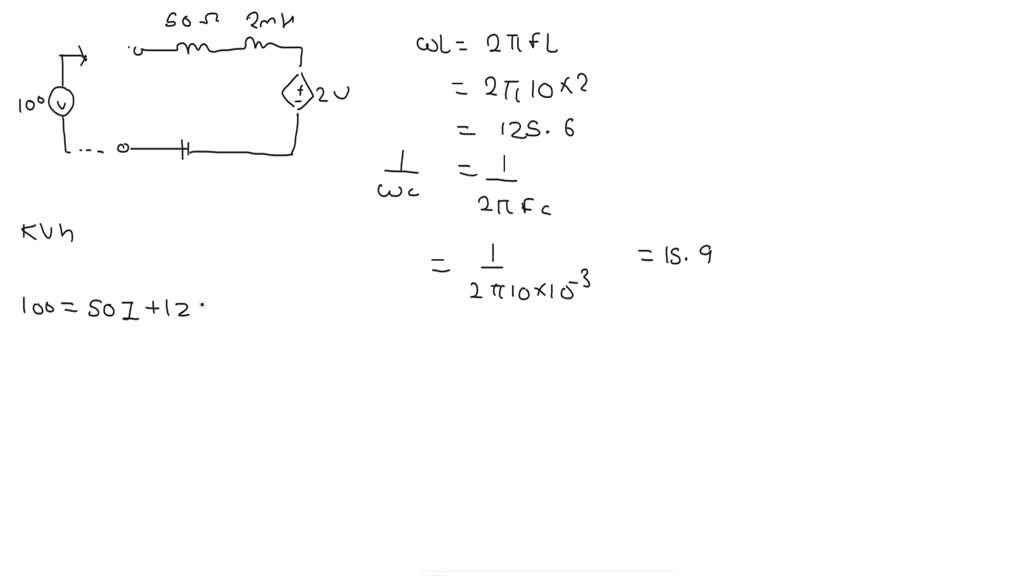 SOLVED For The Circuit In Fig 9 69 Find The Input Impedance Zin At