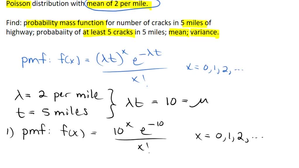 SOLVED 5 Some Discrete Probability Distribution A The Number Of