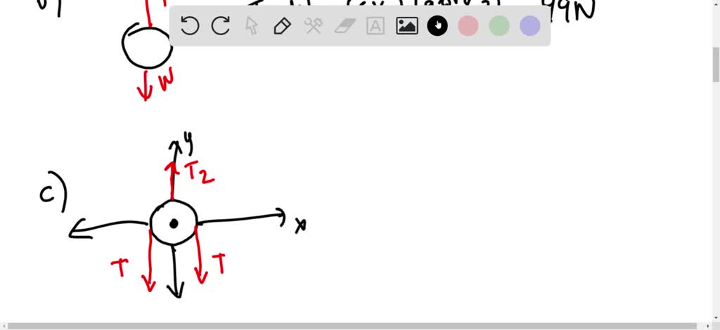 Solved The Systems Shown In Figure P Are In Equilibrium If The