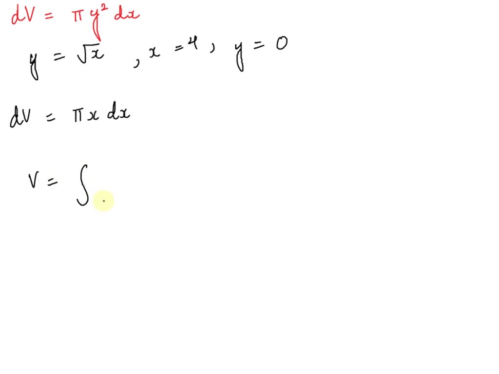 SOLVED Question 9 1 Pts The Base Of A Certain Solid Is The Region