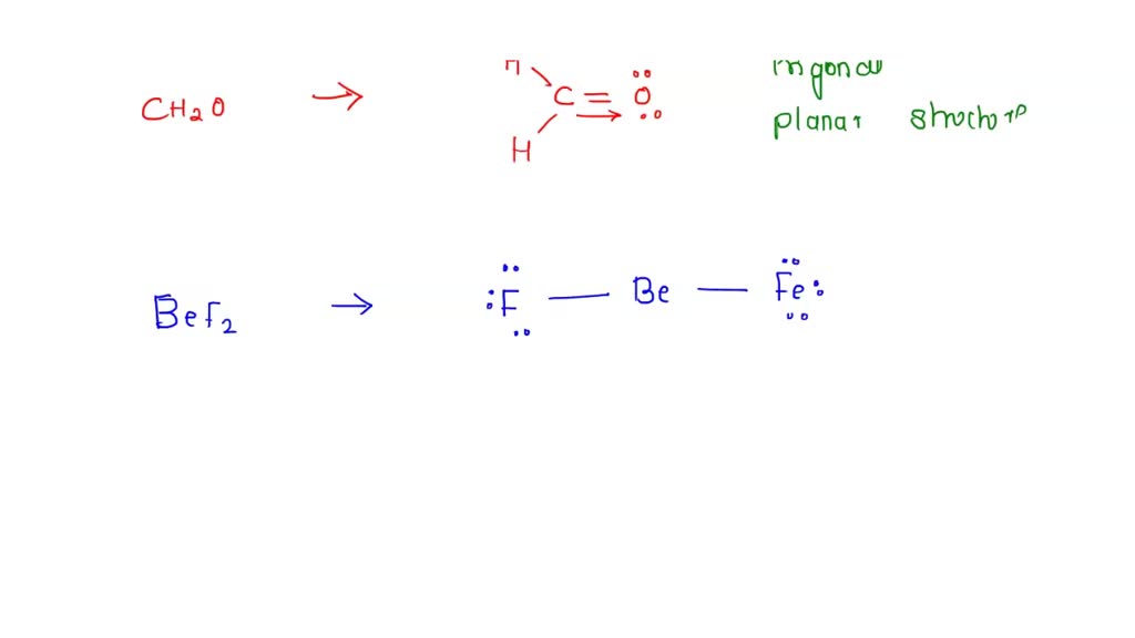 SOLVED For Each Molecule Draw Its Shape Using Lewis Structures And